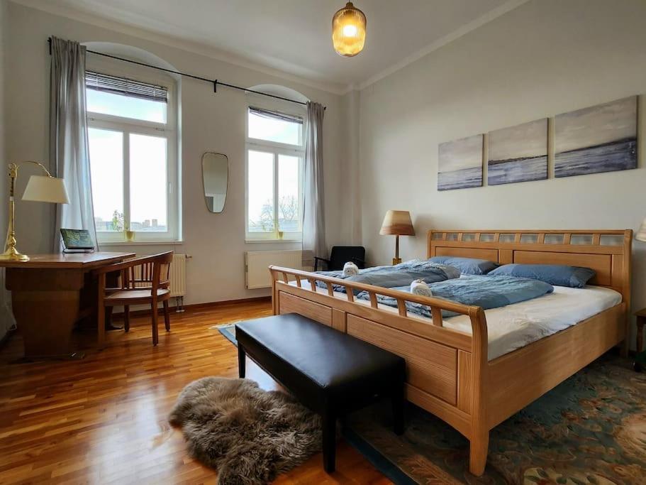 4 Raum Wohnung Mit Balkon Auf 120Sqm In Top Lage Dresden Ngoại thất bức ảnh